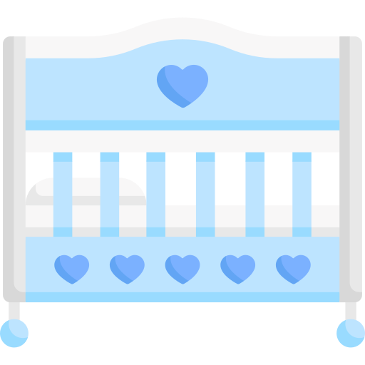 lit de bébé Special Flat Icône