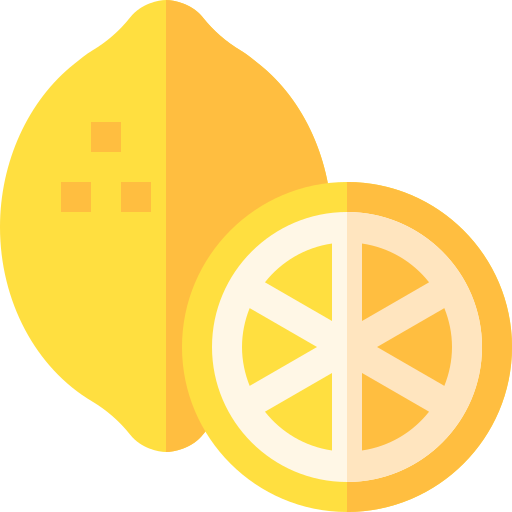 Lemon Basic Straight Flat icon