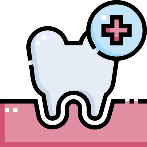 cuidado dental Detailed Straight Lineal color icono