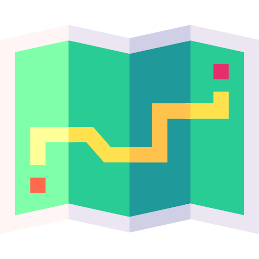 plans Basic Straight Flat Icône