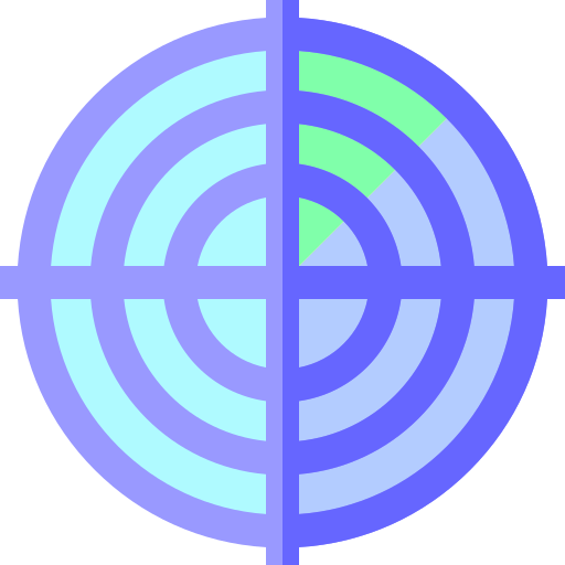 Radar Basic Straight Flat icon
