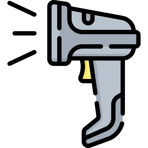 Barcode scanner Special Lineal color icon