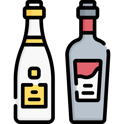 vino Special Lineal color icono