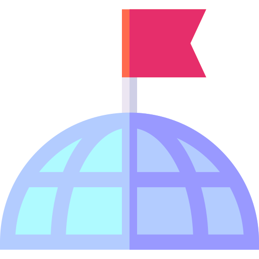 Глобус Basic Straight Flat иконка