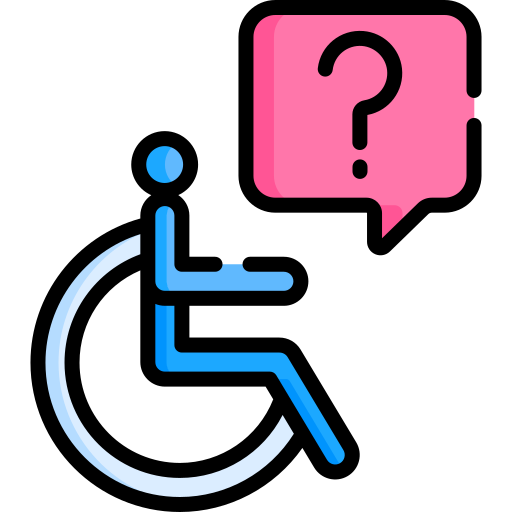 niepełnosprawny Special Lineal color ikona
