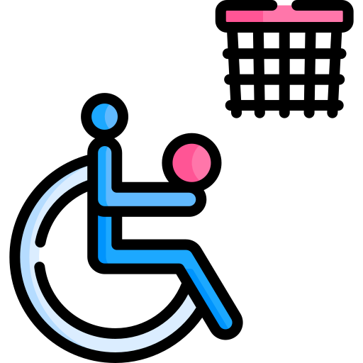 persona discapacitada Special Lineal color icono