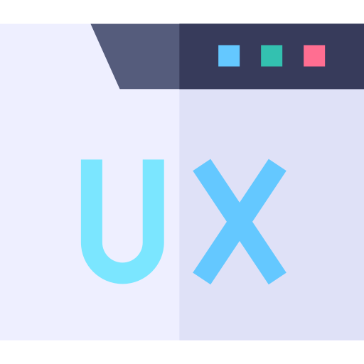 ux インターフェース Basic Straight Flat icon
