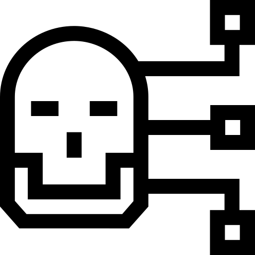 anatomie Basic Straight Lineal Icône