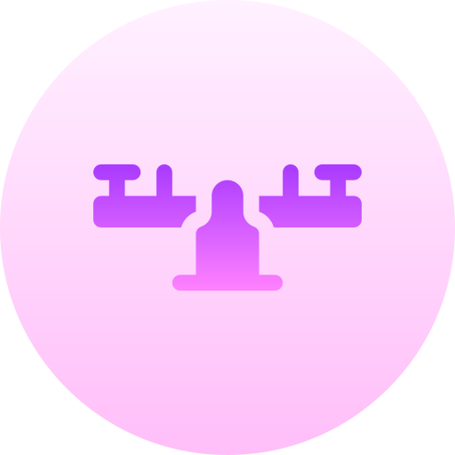 시소 Basic Gradient Circular icon