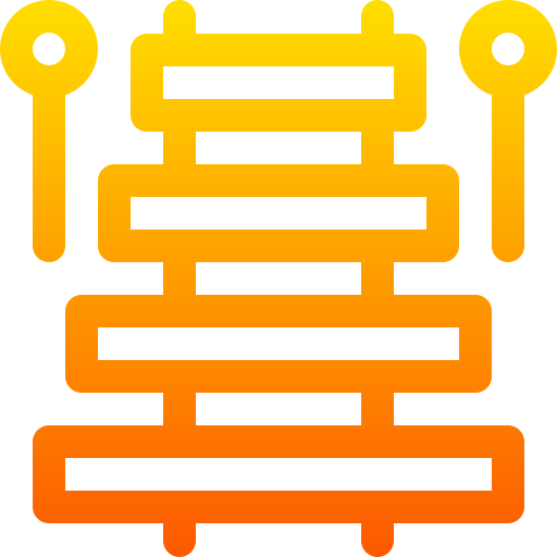 xylophon Basic Gradient Lineal color icon