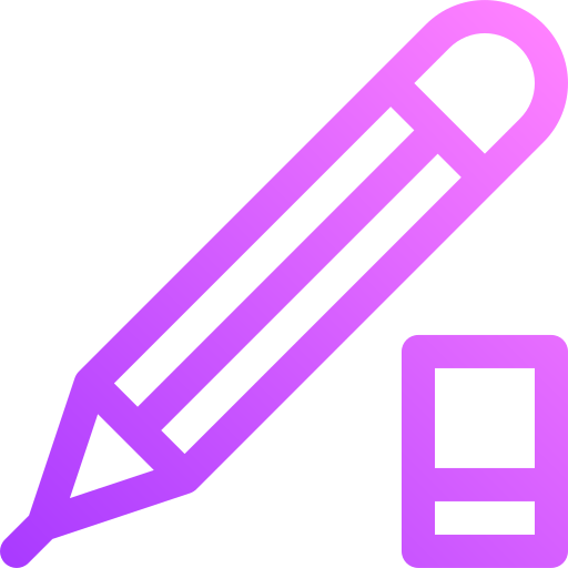 ołówek Basic Gradient Lineal color ikona