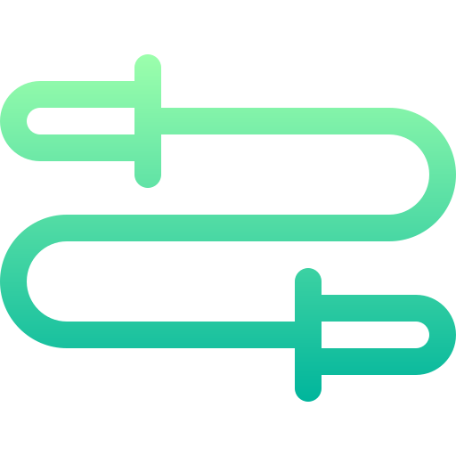 sprungseil Basic Gradient Lineal color icon