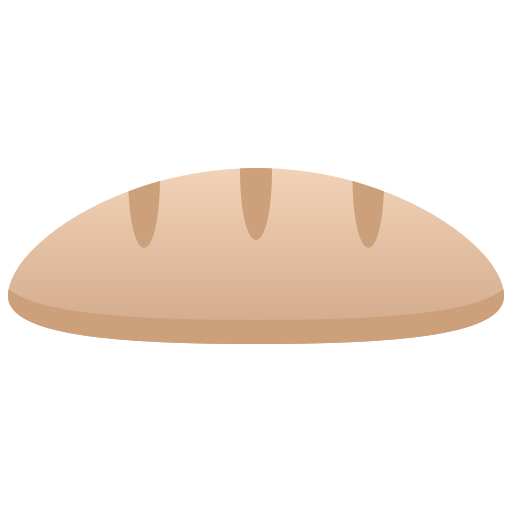baguette Generic Flat Gradient icona