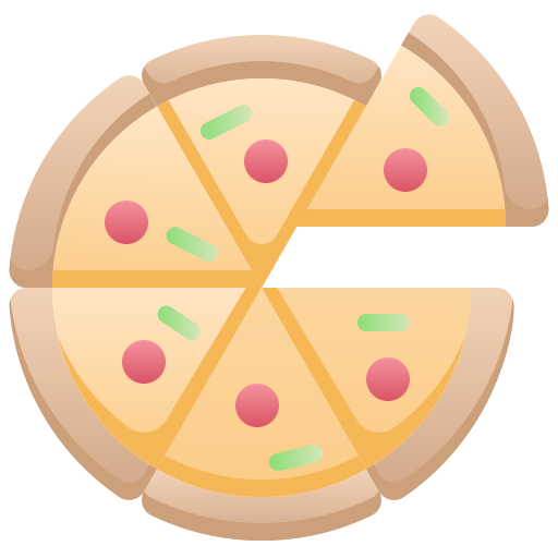 피자 Generic Flat Gradient icon