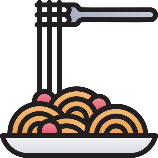 Spaghetti Generic Outline Color icon