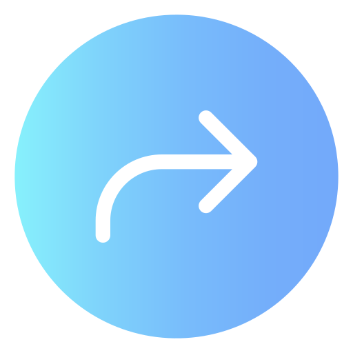 flecha Generic Flat Gradient icono