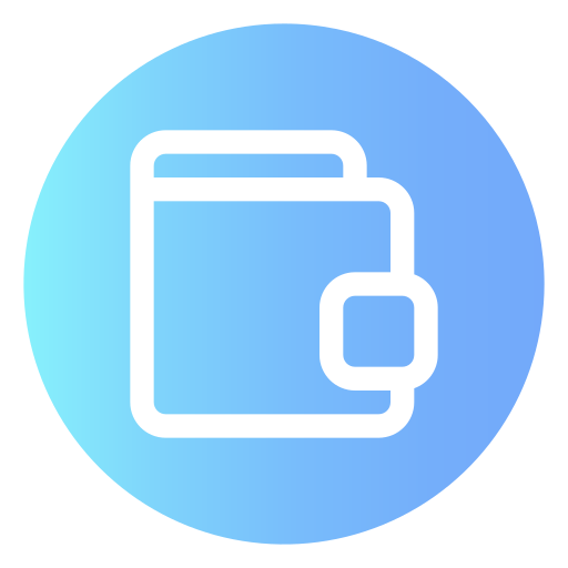 Wallet Generic Flat Gradient icon