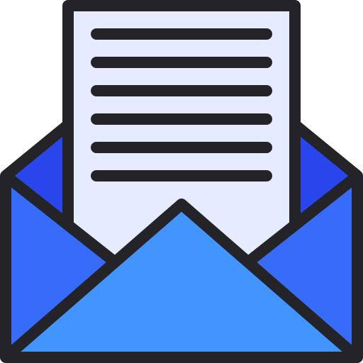 e-mail Generic Outline Color icona