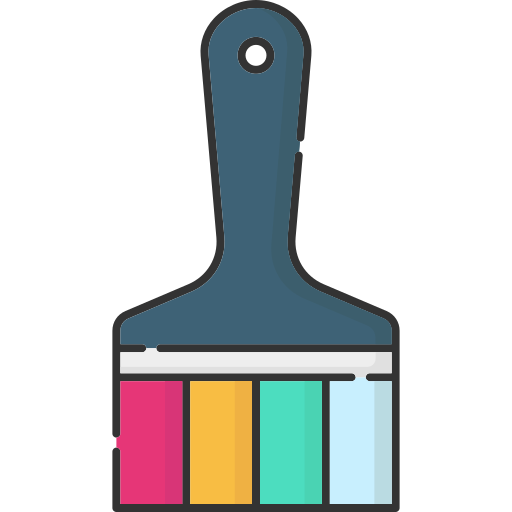 브러시 Generic Outline Color icon