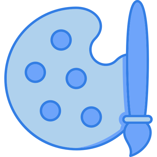 malerei Generic Blue icon