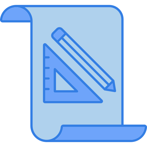 blauwdruk Generic Blue icoon