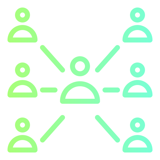 Networking Generic Gradient icon
