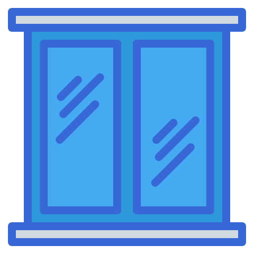 fenster Generic Blue icon