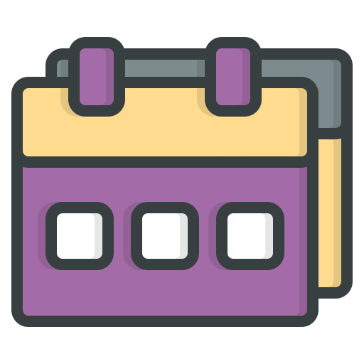 Calendar Generic Outline Color icon