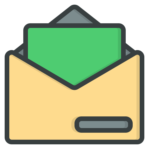 Email Generic Outline Color icon