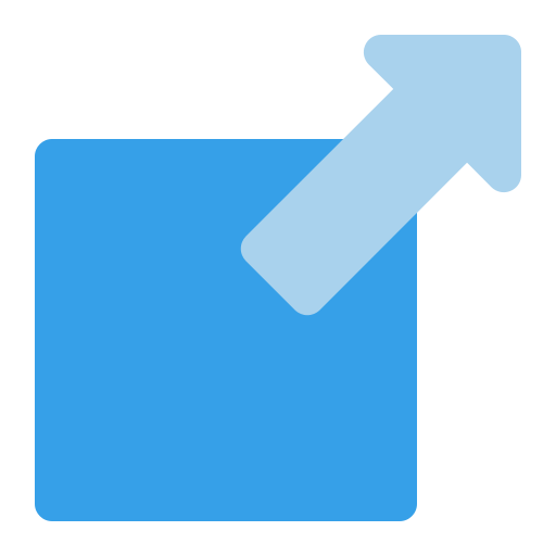externer link Generic Blue icon