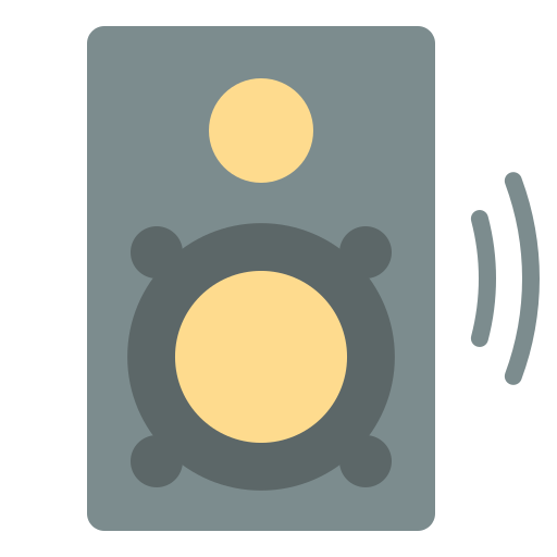 スピーカー Generic Flat icon
