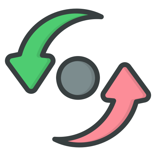 synchronisieren Generic Outline Color icon