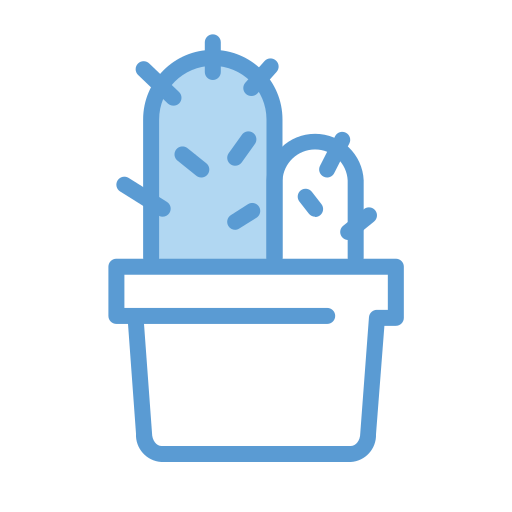 선인장 Generic Blue icon