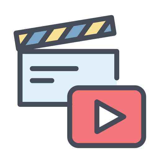 multimedia-player Generic Outline Color icon
