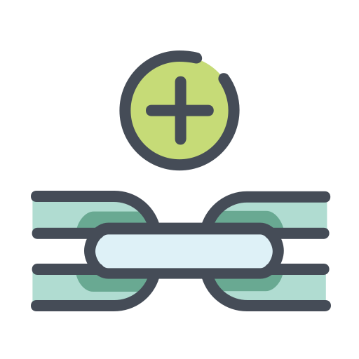 Linked Generic Outline Color icon