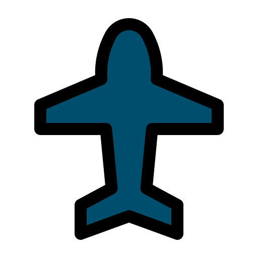 vliegtuigmodus Generic Outline Color icoon
