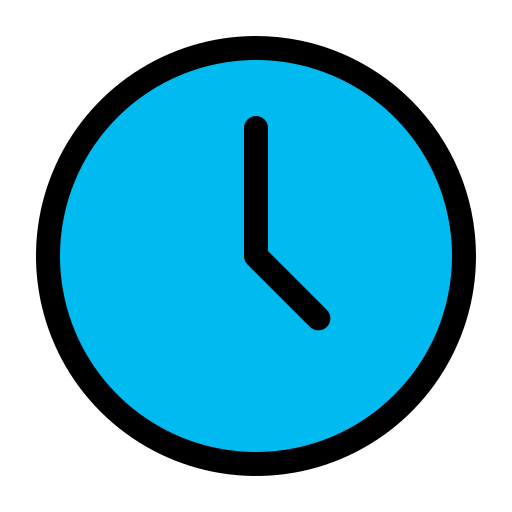 Часы Generic Outline Color иконка