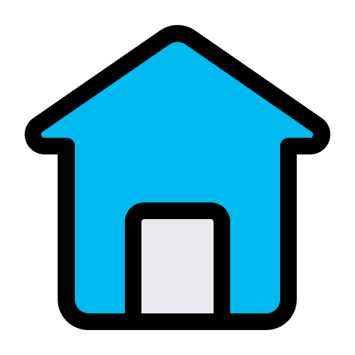 Home page Generic Outline Color icon