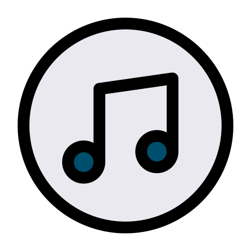 음악 플레이어 Generic Outline Color icon