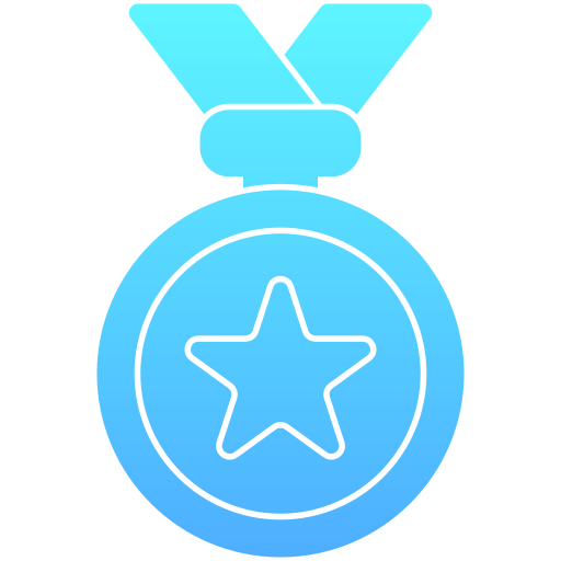 Medal Generic Flat Gradient icon