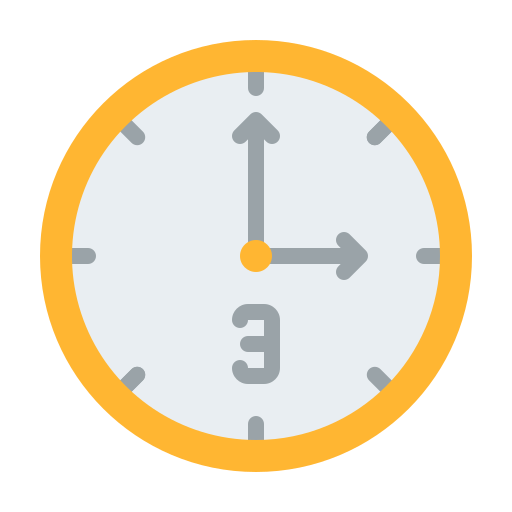 Clock Iconixar Flat icon