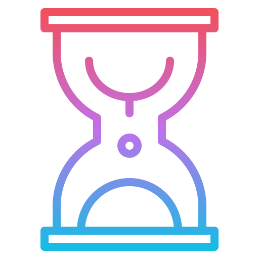 sanduhr Iconixar Gradient icon