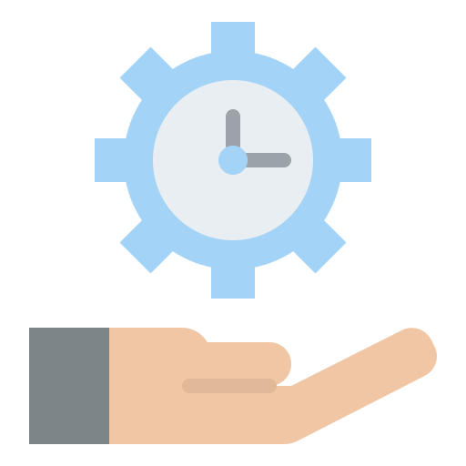 Time management Iconixar Flat icon