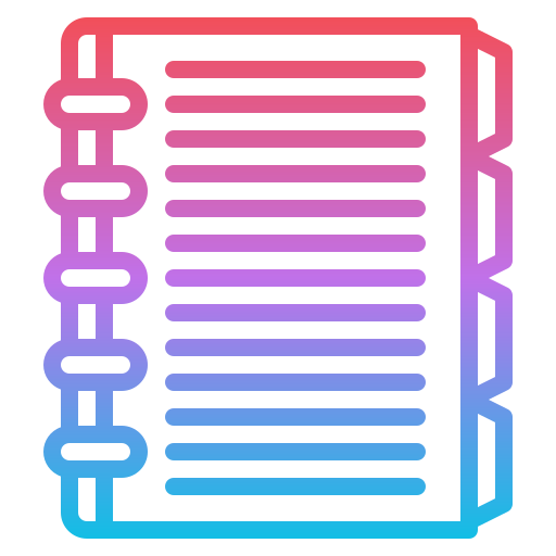 computadora portátil Iconixar Gradient icono