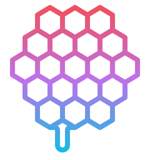 Honeycomb Iconixar Gradient icon