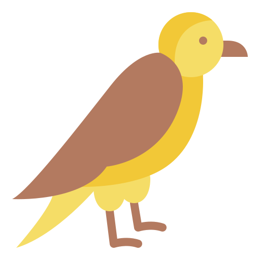 oiseau Iconixar Flat Icône