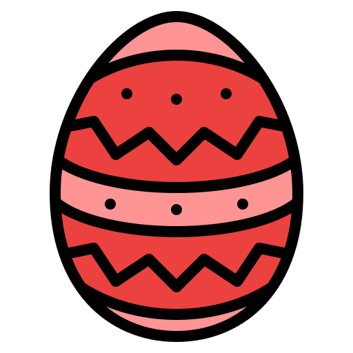 Пасхальное яйцо Iconixar Lineal Color иконка