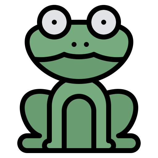 蛙 Iconixar Lineal Color icon