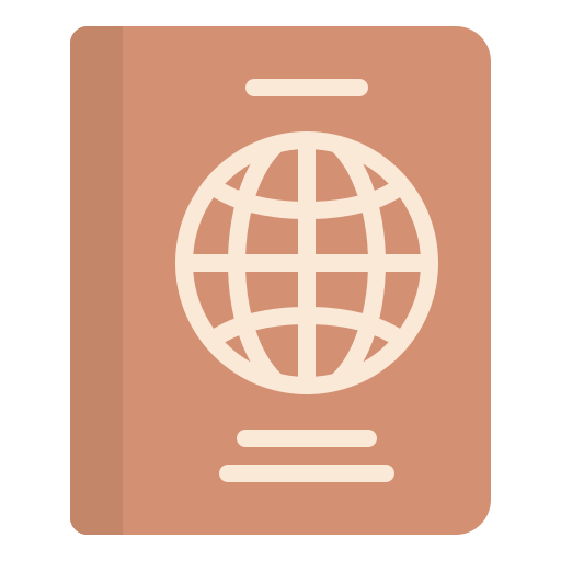 passaporto Iconixar Flat icona