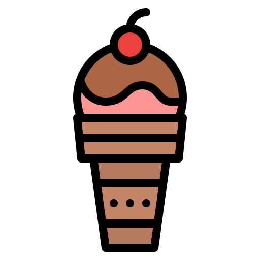 アイスクリーム Iconixar Lineal Color icon